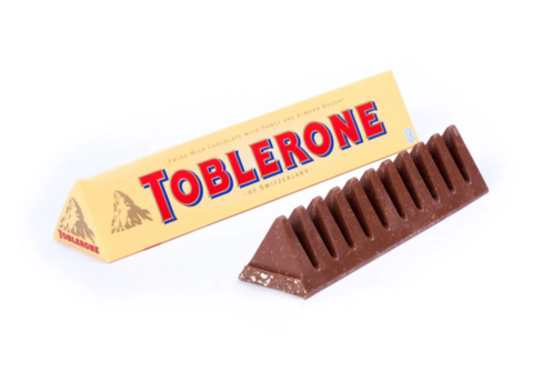 Toblerone Schokoladen-Design