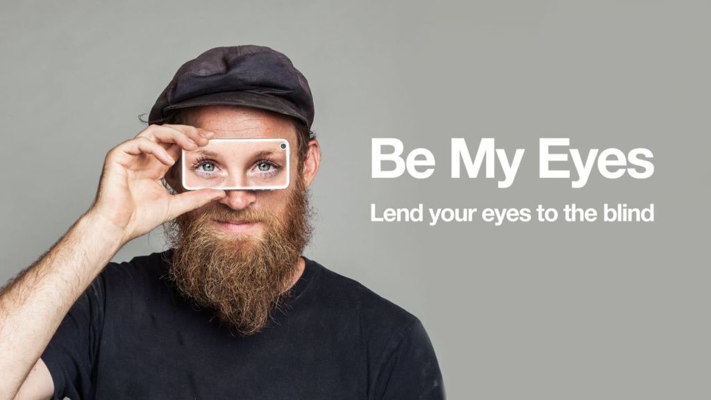 Be My Eyes App am World-Usability-Tag