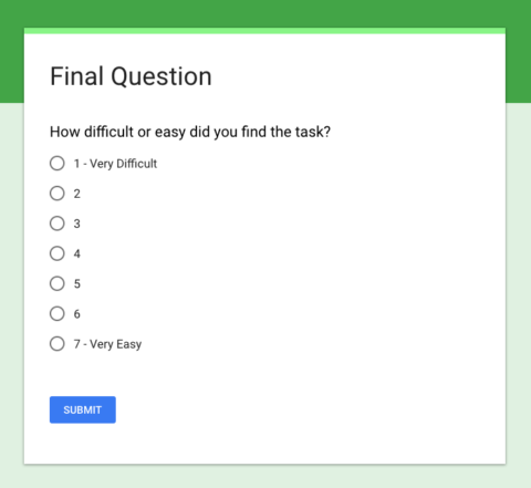 Make UX measurable Single Ease Question SEQ