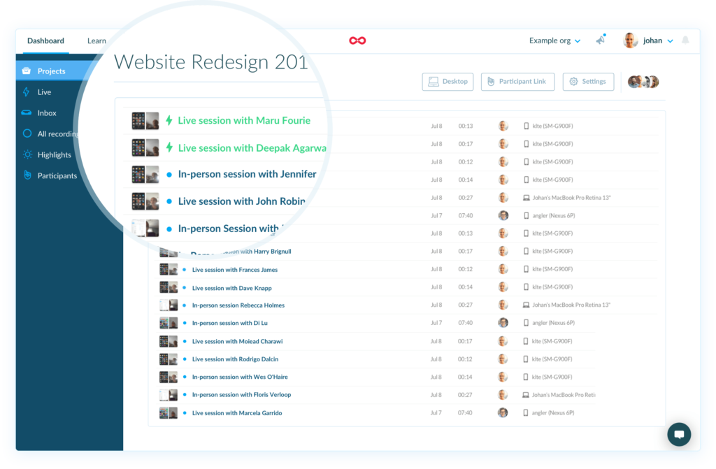 TestingTime - Lookback Partnership