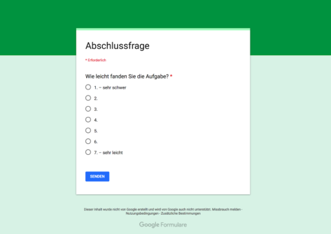 Single Ease Question UX messbar machen