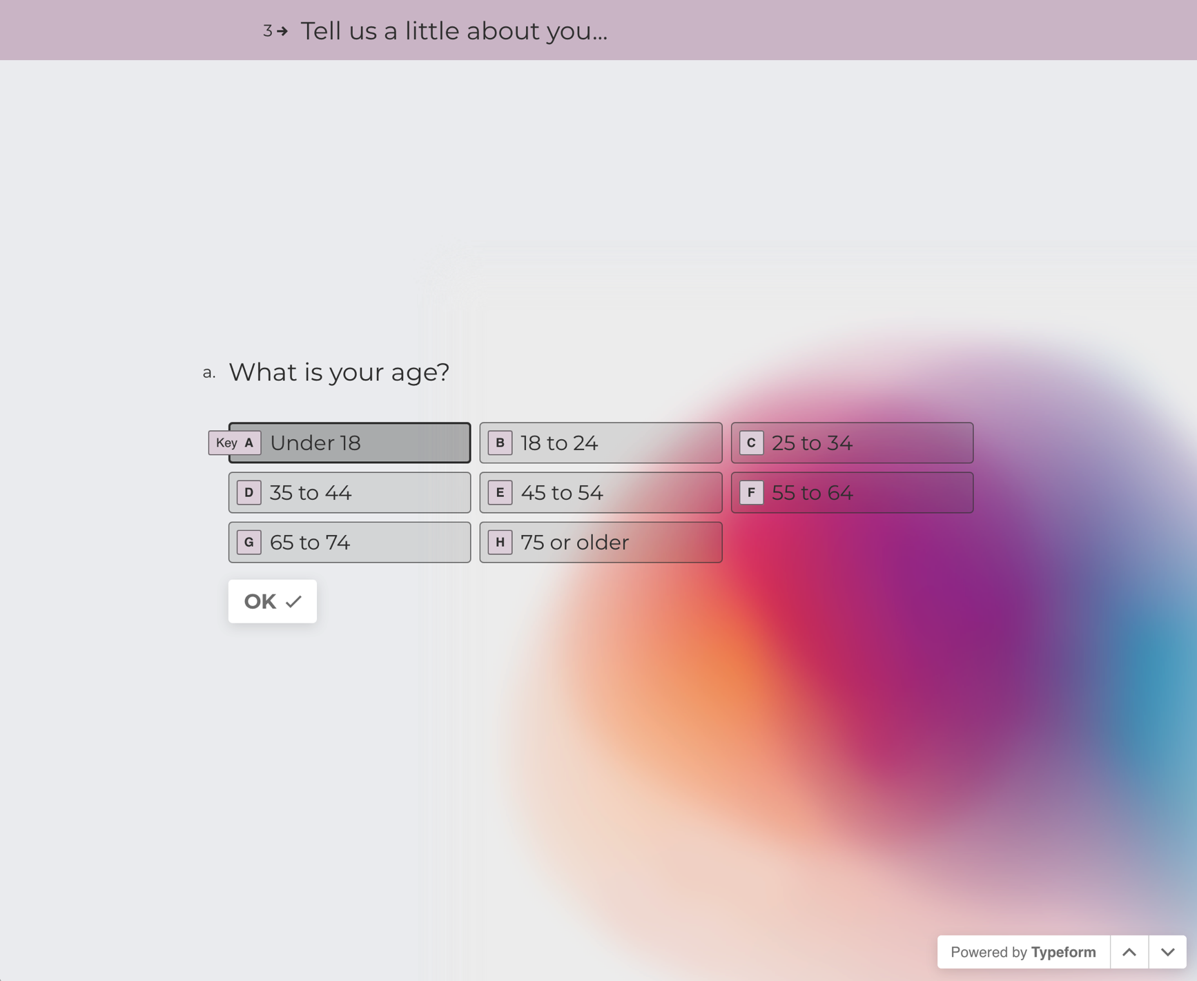 Typeform surveys