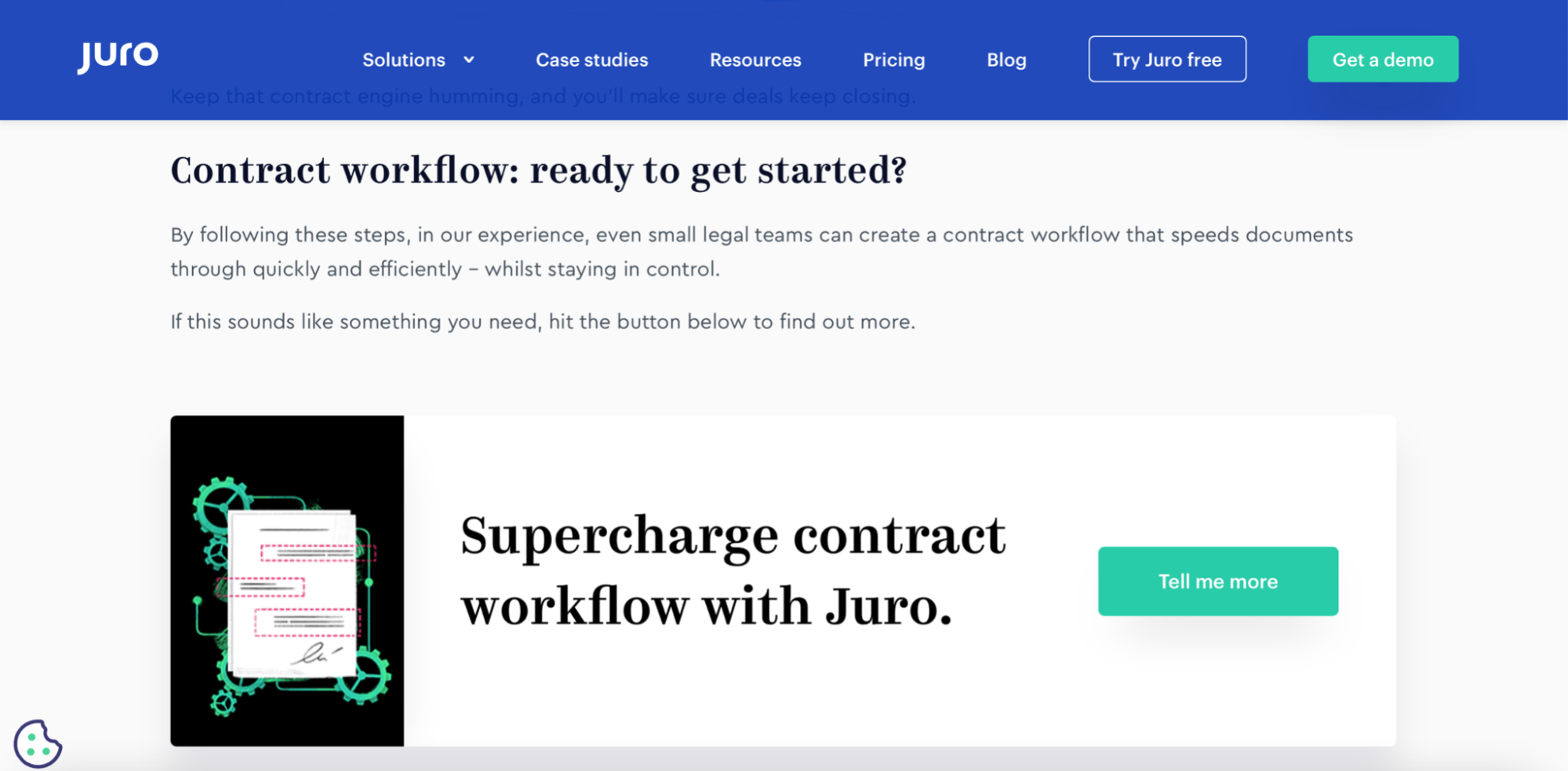 Contract workflow