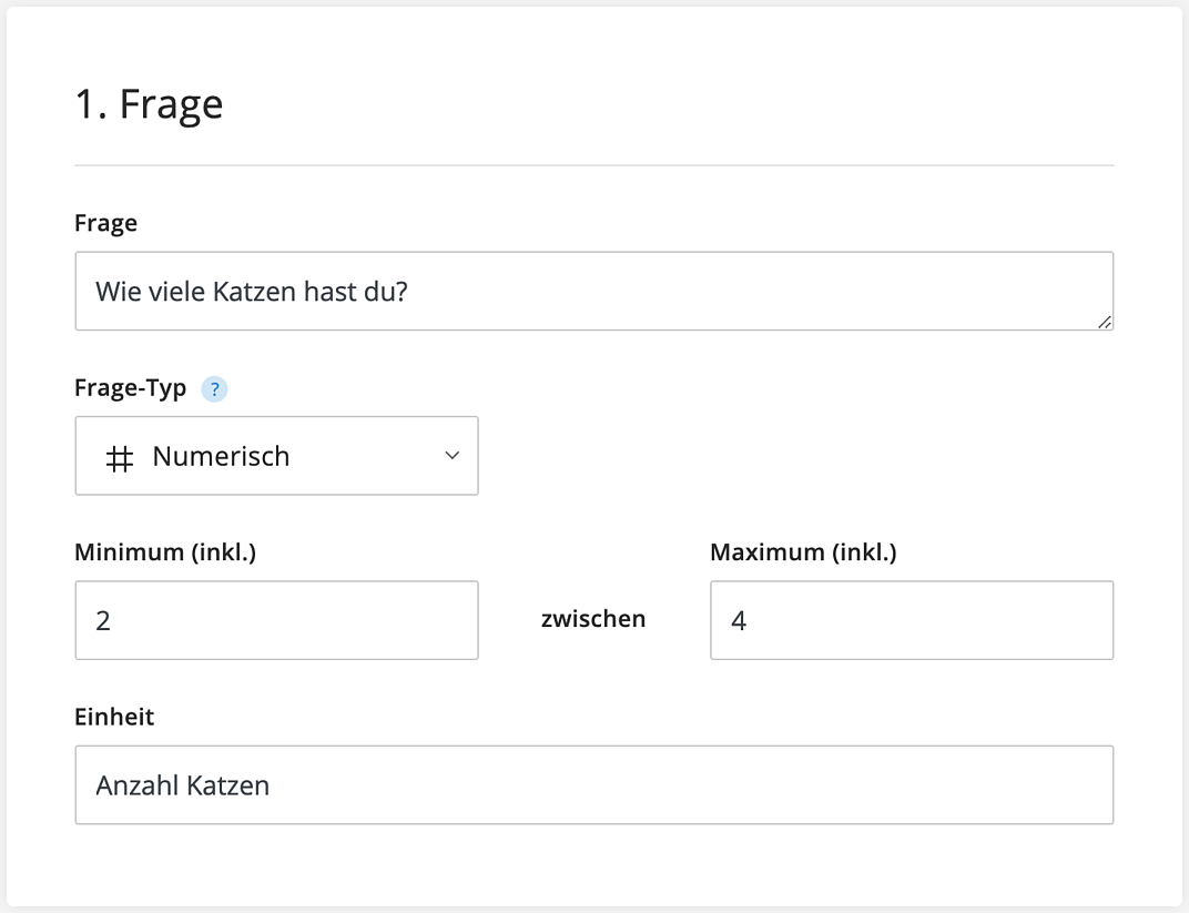 Numerische Fragen